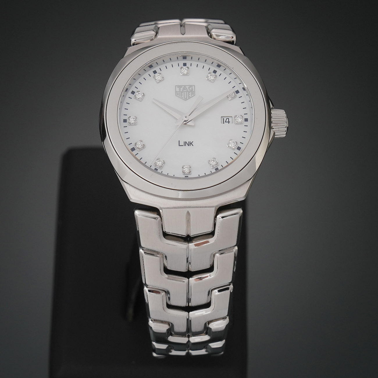 TAG HEUER(USED)태그호이어 링크 레이디 워치 12P WBC131